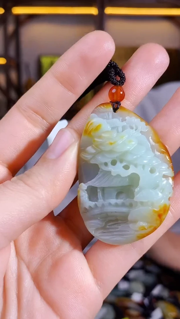 【闪购商品】和田玉颈饰未镶嵌1