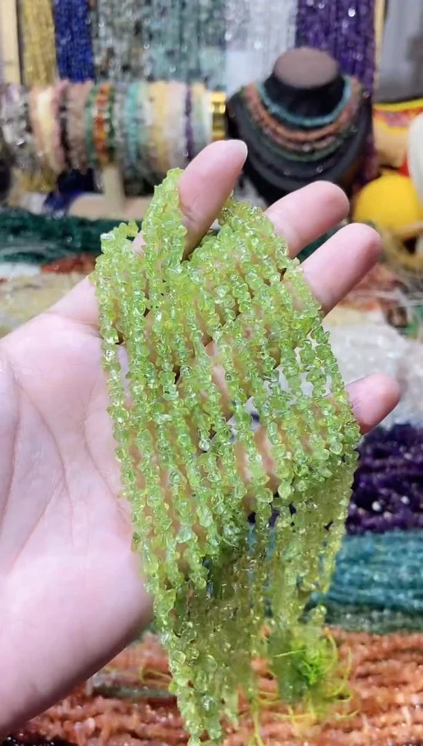 未镶嵌珠宝半成品水晶橄榄