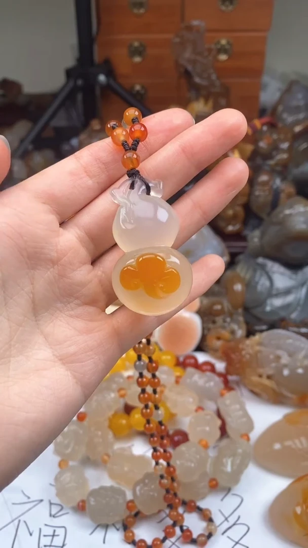 【闪购商品】玛瑙/玉髓颈饰未镶嵌AA