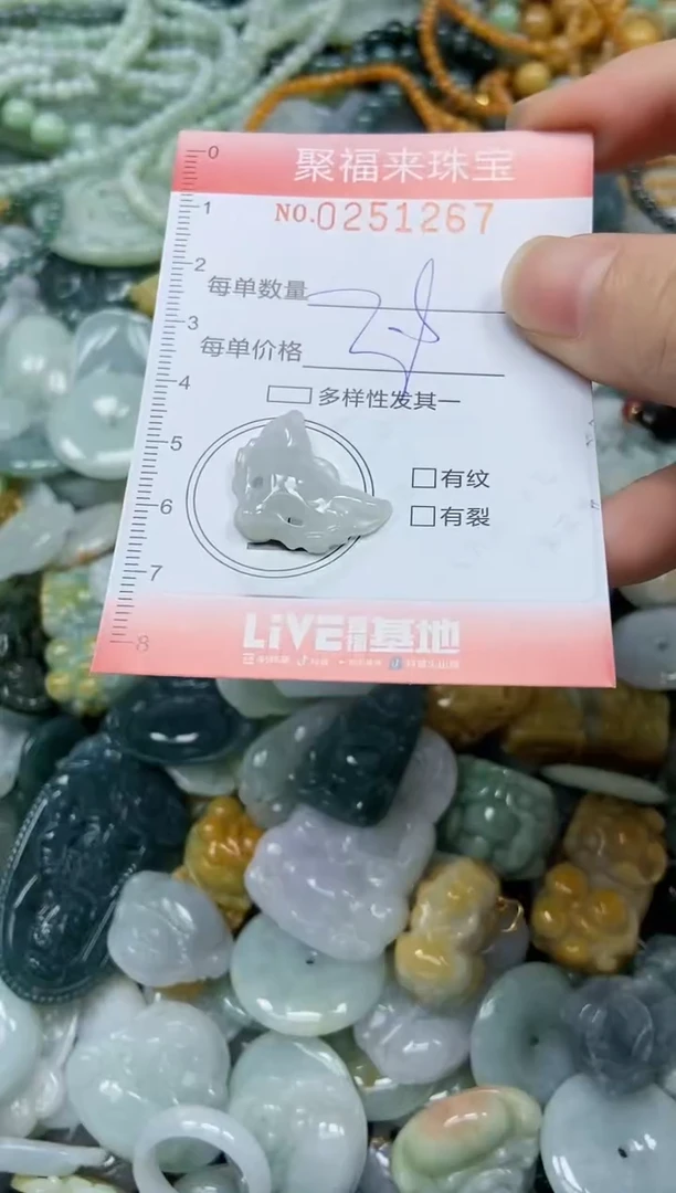 未镶嵌挂件翡翠闪购0251267