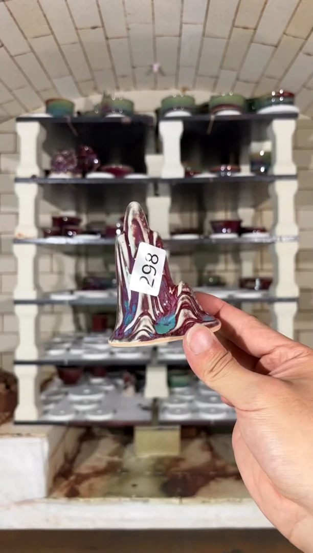 摆件精品窑变钧瓷茶器