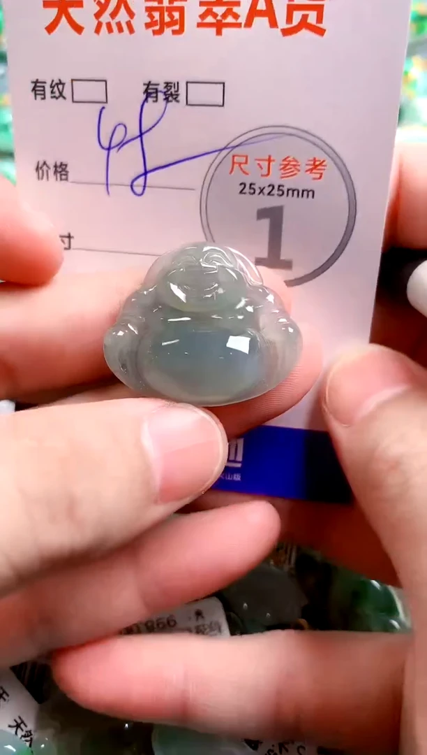 翡翠未镶嵌颈饰23000179
