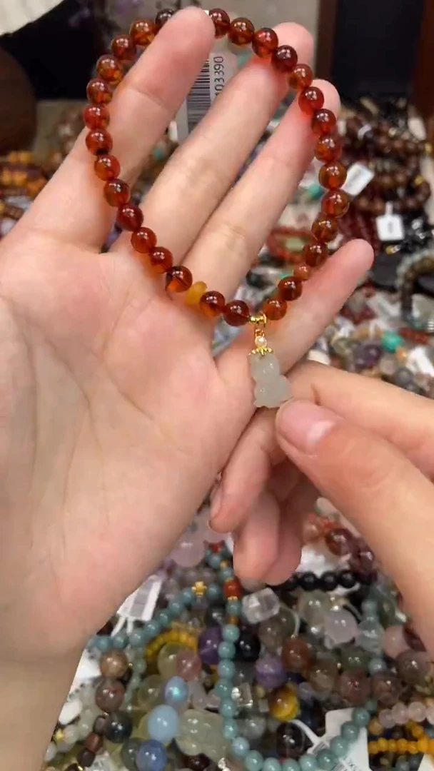 手链血珀未镶嵌416