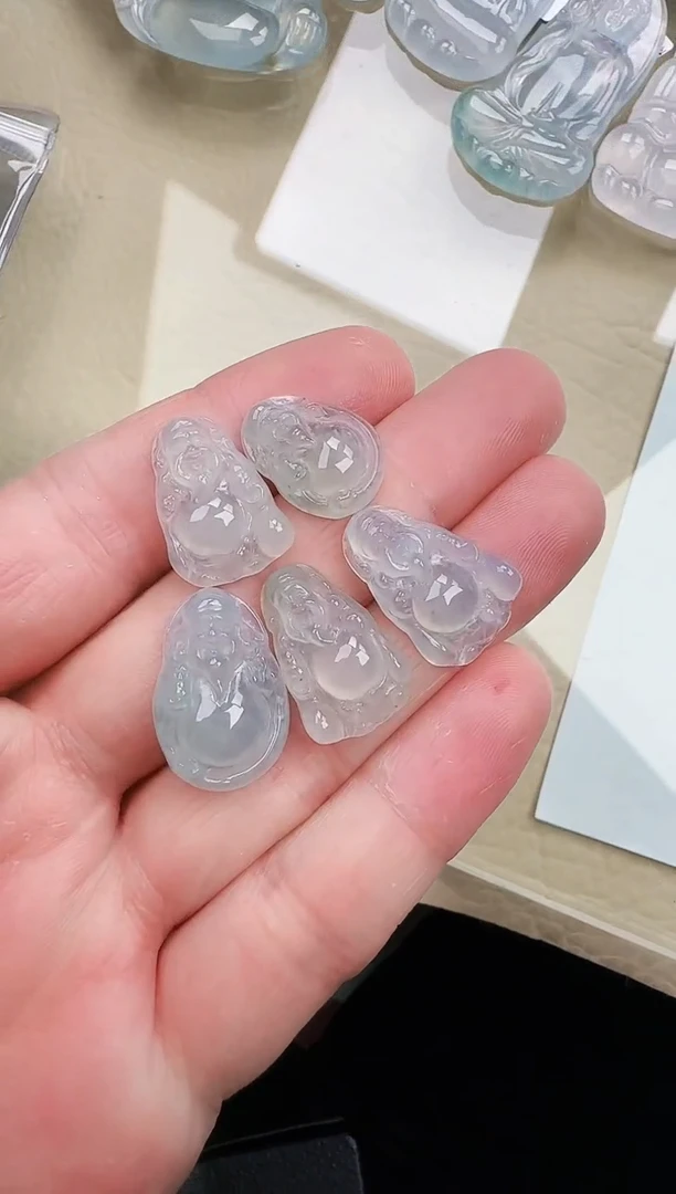 颈饰未镶嵌翡翠缅甸翡翠a货