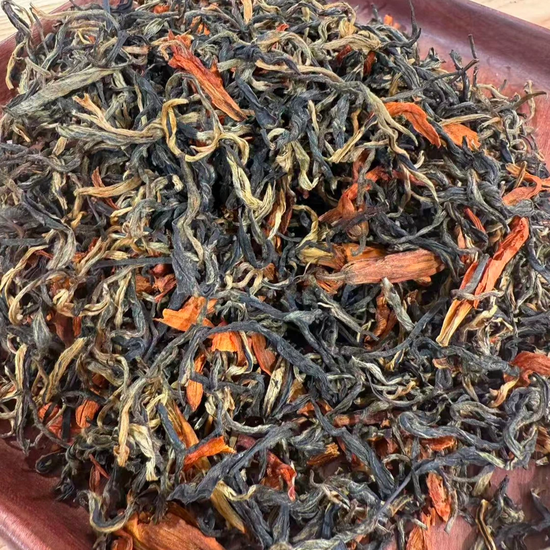 2025年野百合晒红普洱茶100g