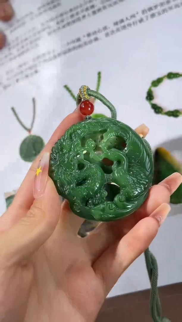 和田玉未镶嵌颈饰S311