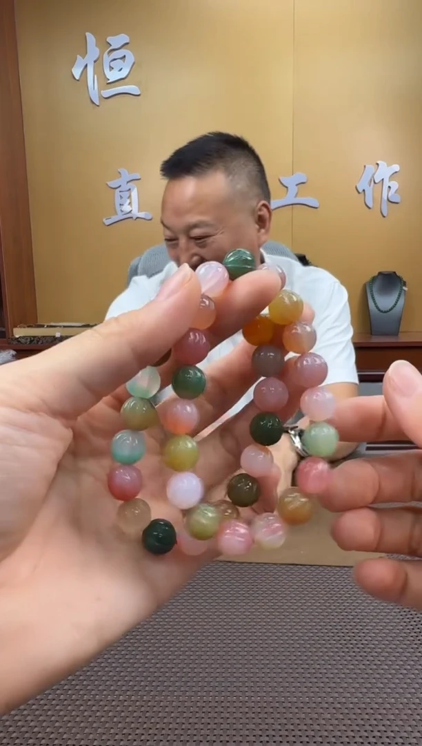 玛瑙/玉髓颈饰未镶嵌手串（多样性，发一­）10