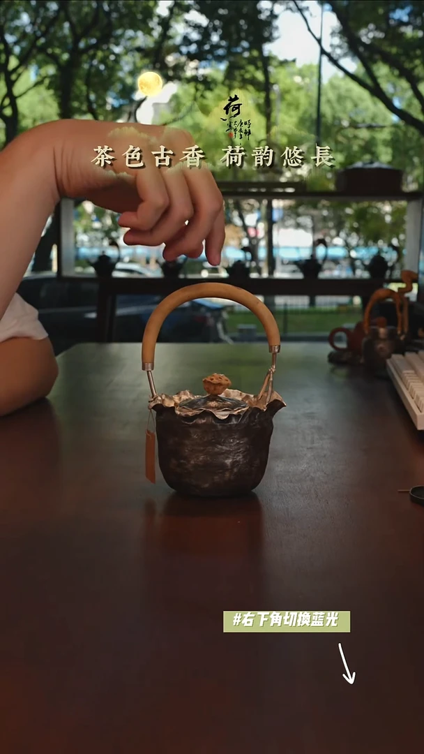 【汐荷】荷韵小银壶