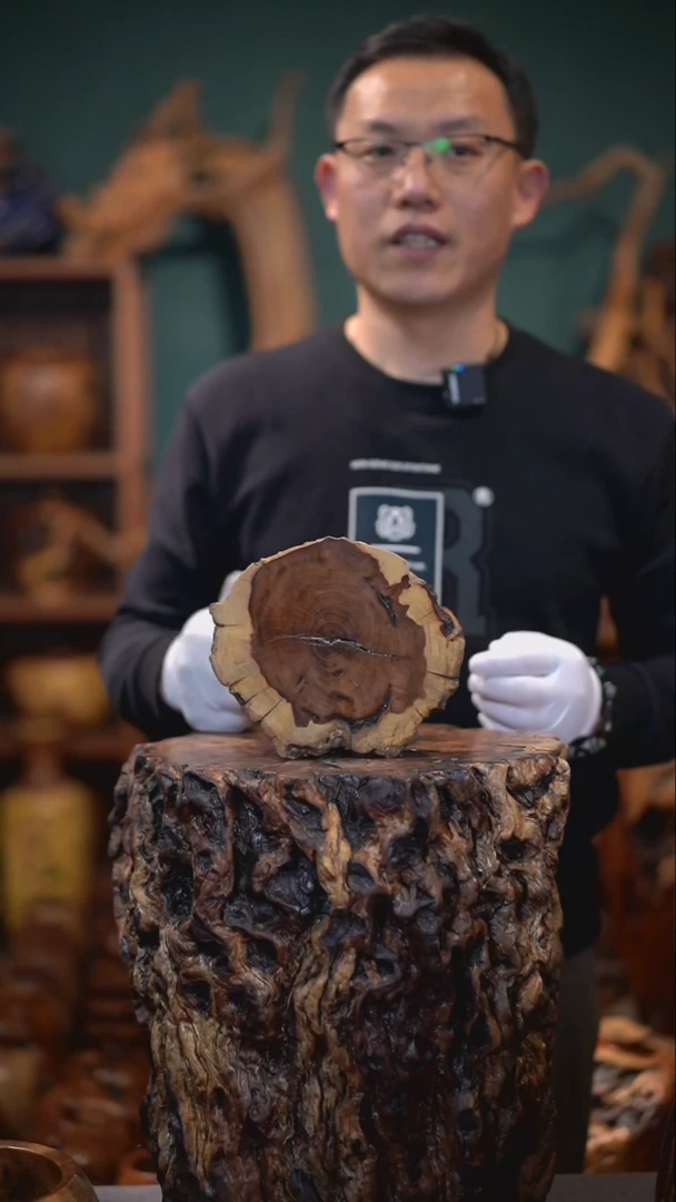 【闪购商品】枣木雷击枣木底座