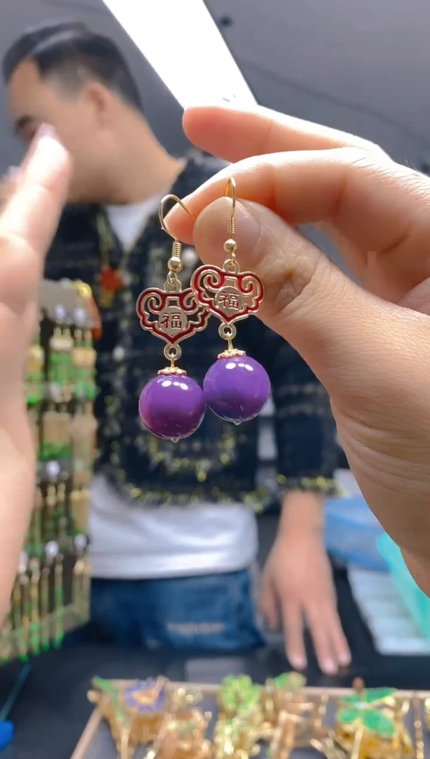 【闪购商品】玛瑙/玉髓耳饰合金17玛瑙耳饰