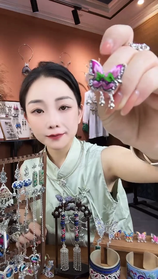 刺绣纯手工民族风戒指