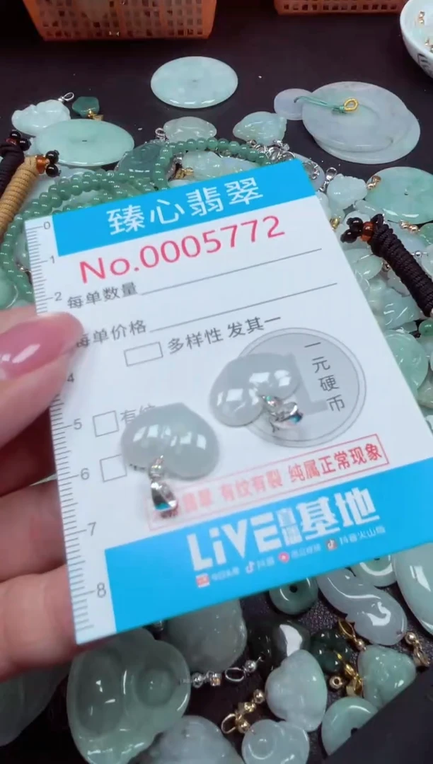 颈饰未镶嵌翡翠5772