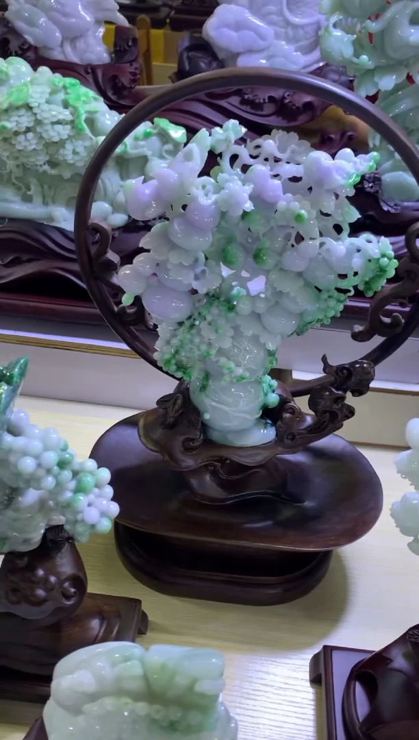 未镶嵌摆件翡翠用****3翡翠摆件