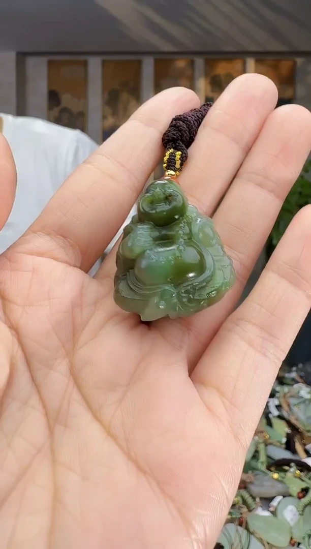 未镶嵌和田玉挂件拍一发一