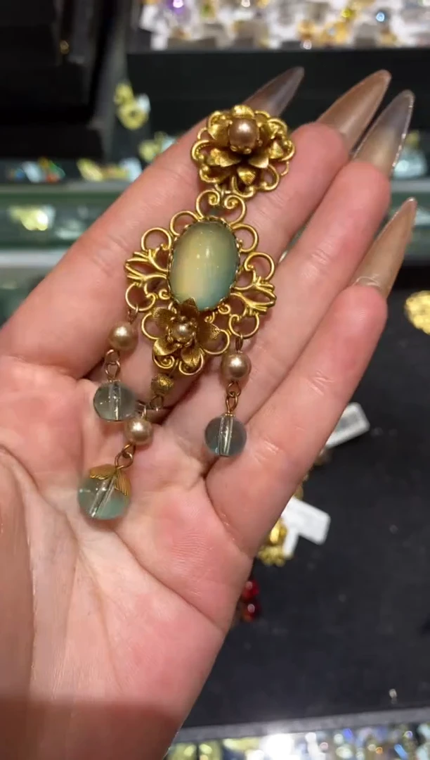 琉璃铜合金楚楚珠宝中古甄选不退换