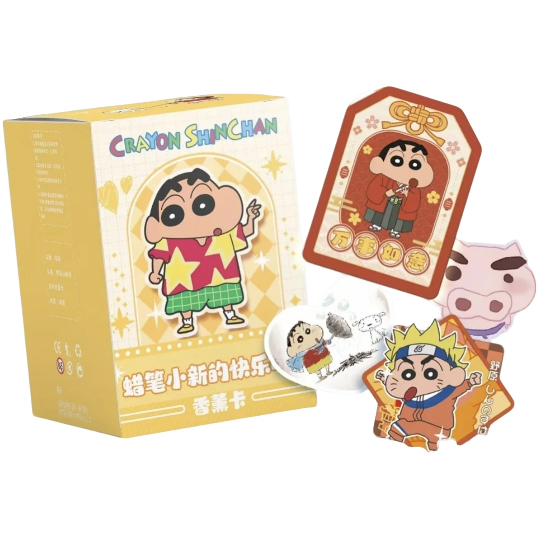 【蓝蓝碰】喵谷&蜡笔小新香片系列盲盒