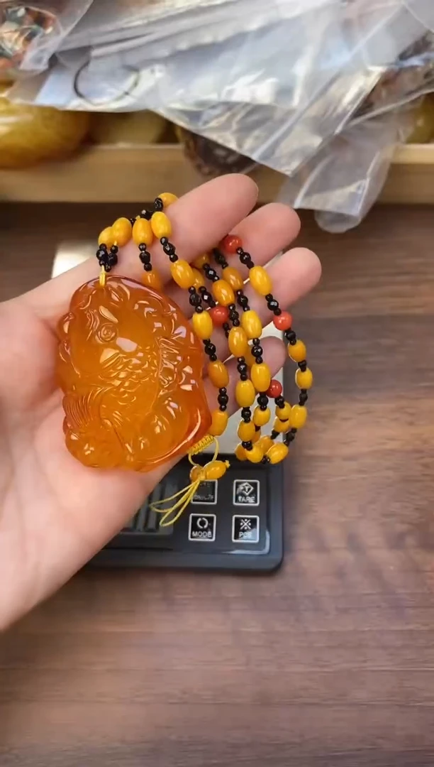 裸石琥珀未镶嵌天然琥珀蜜蜡