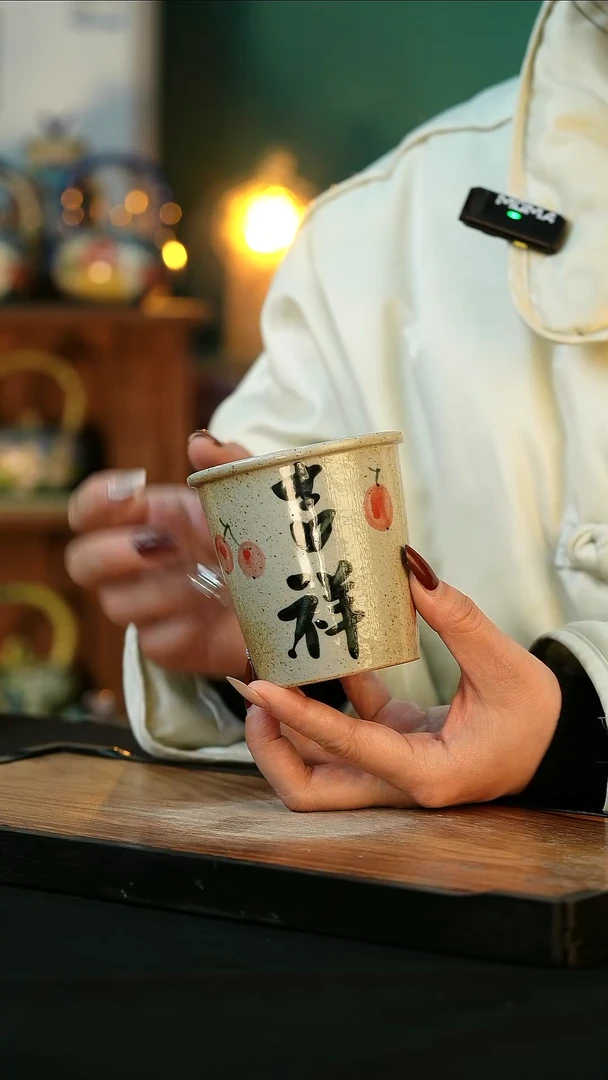 【闪购商品】杯手绘心瓷陶瓷浮力