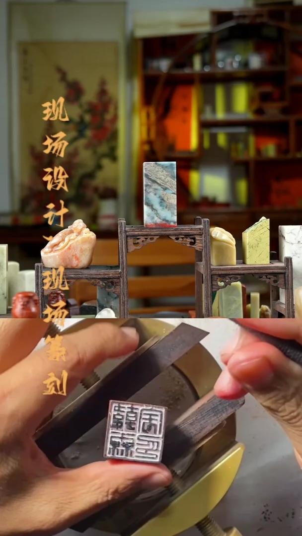 云南石印石手工篆刻