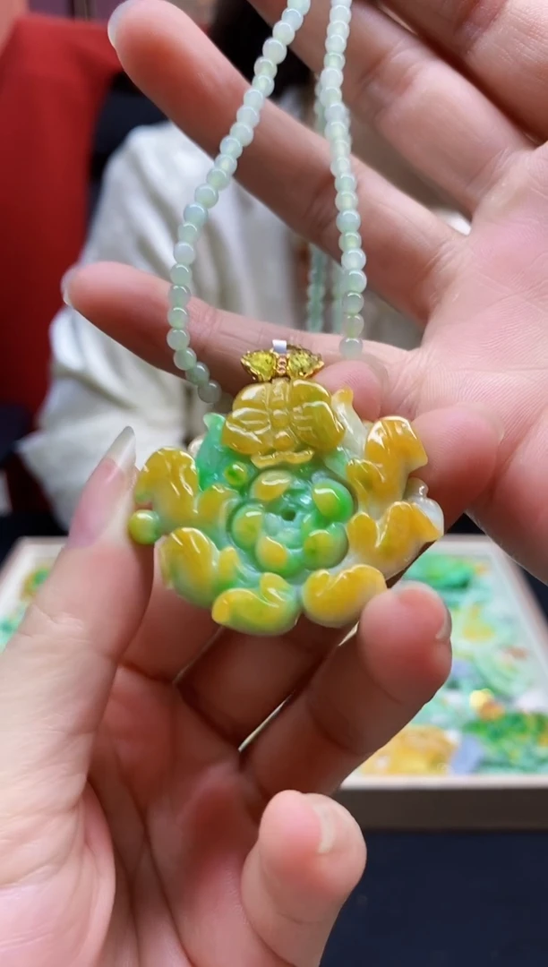 颈饰未镶嵌翡翠翡翠吊坠