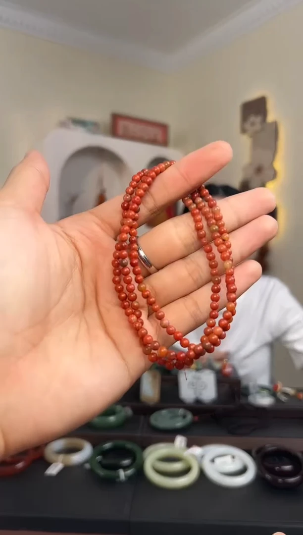 颈饰未镶嵌南红玛瑙南红多圈