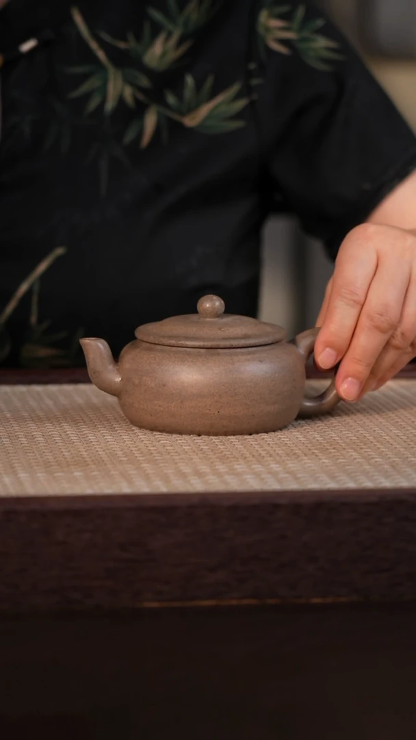 茶壶紫砂青段 200cc