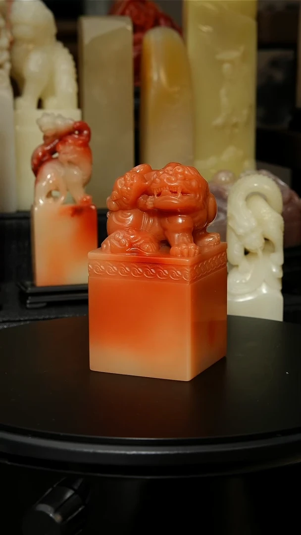 寿山石印石纸*虎1111111111111