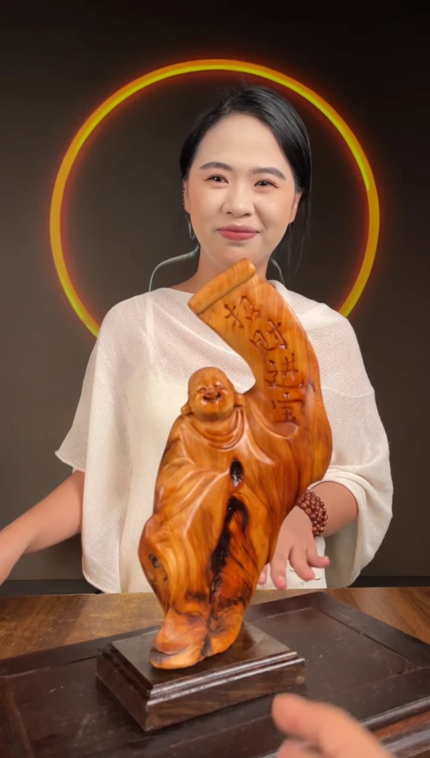 柏木（崖柏）手工摆件,先抢先得! 编号:94