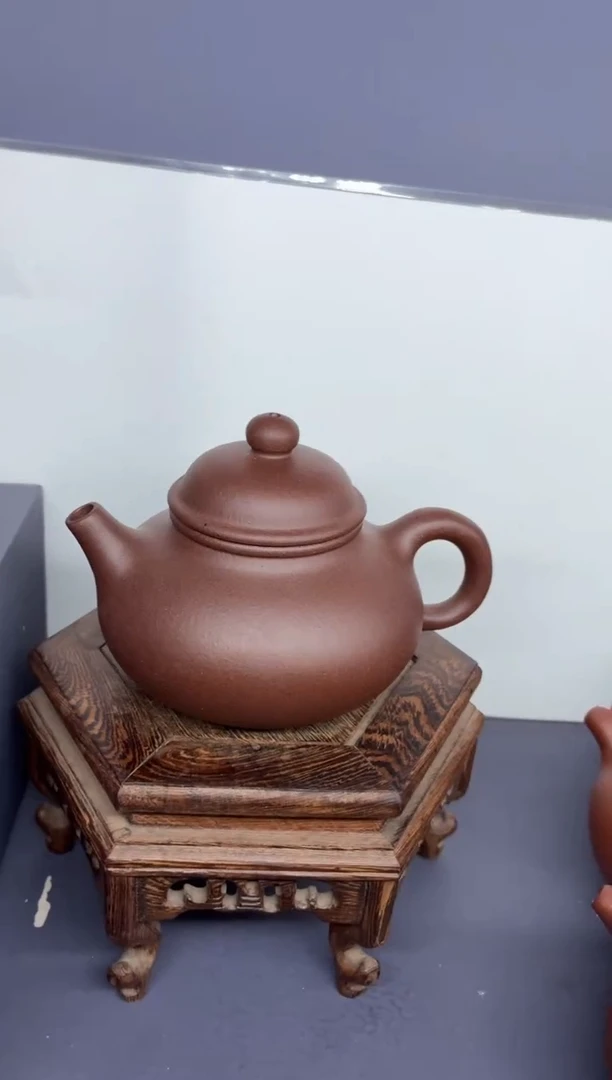 茶壶紫砂台西紫泥 容天