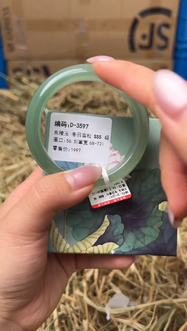 未镶嵌手镯石英质玉D-3597