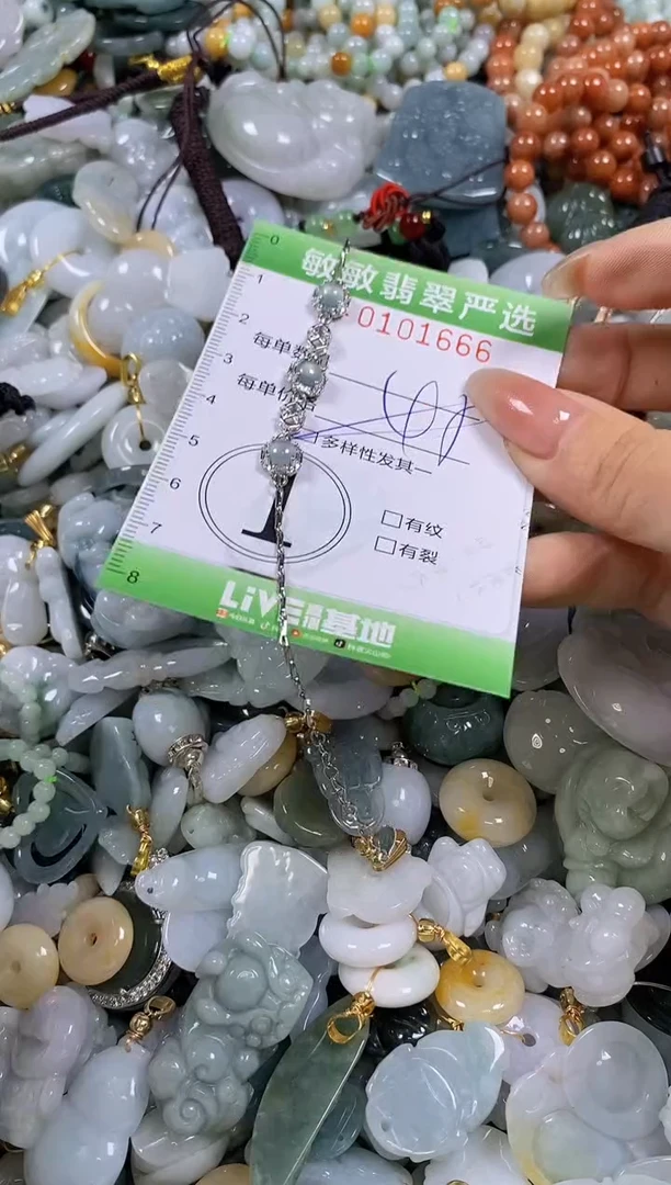 【闪购商品】翡翠颈饰未镶嵌闪购链接0101666多样性发其一