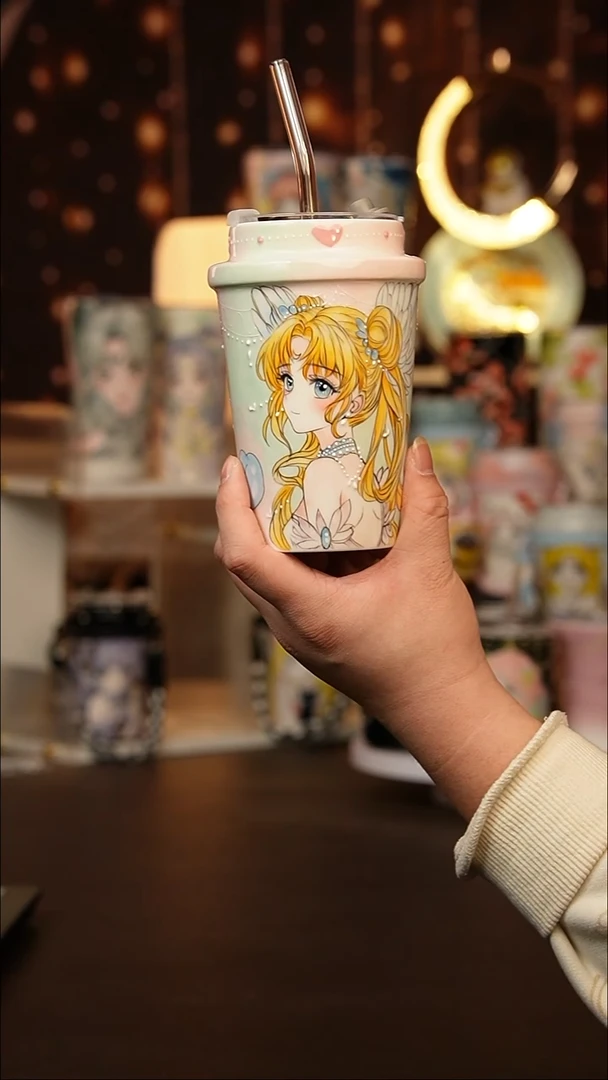 （玉泥）景德镇手工手绘文创陶瓷杯