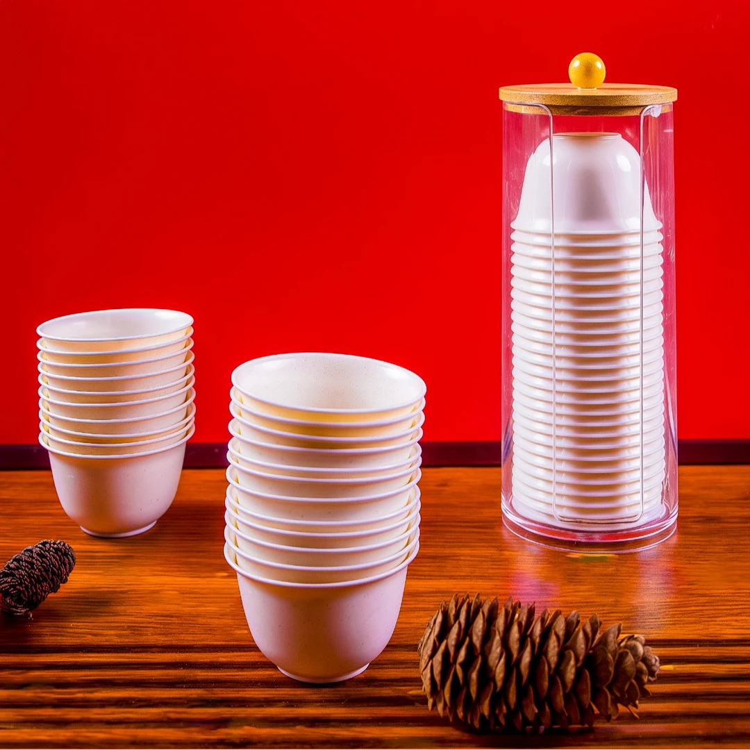 【店长推荐】稻壳一次性功夫茶杯（福利装）