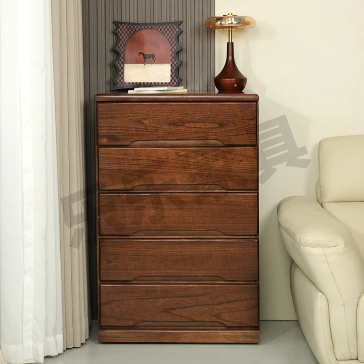【实木五斗柜】五斗柜（高度90cm长度60cm深度40cm）网红家具实用