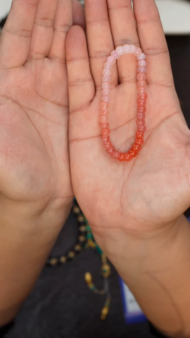 【闪购商品】玛瑙/玉髓手串未镶嵌粉糯玛瑙手串
