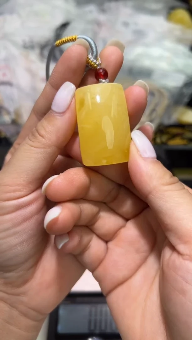 裸石琥珀未镶嵌琥珀蜜蜡吊坠