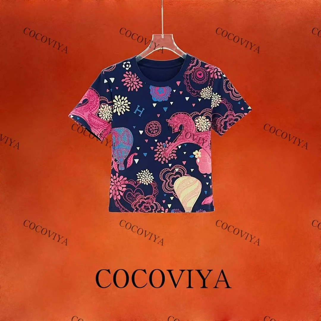 COCOVIYA 设计感春夏打底时尚百搭休闲上衣26C-364