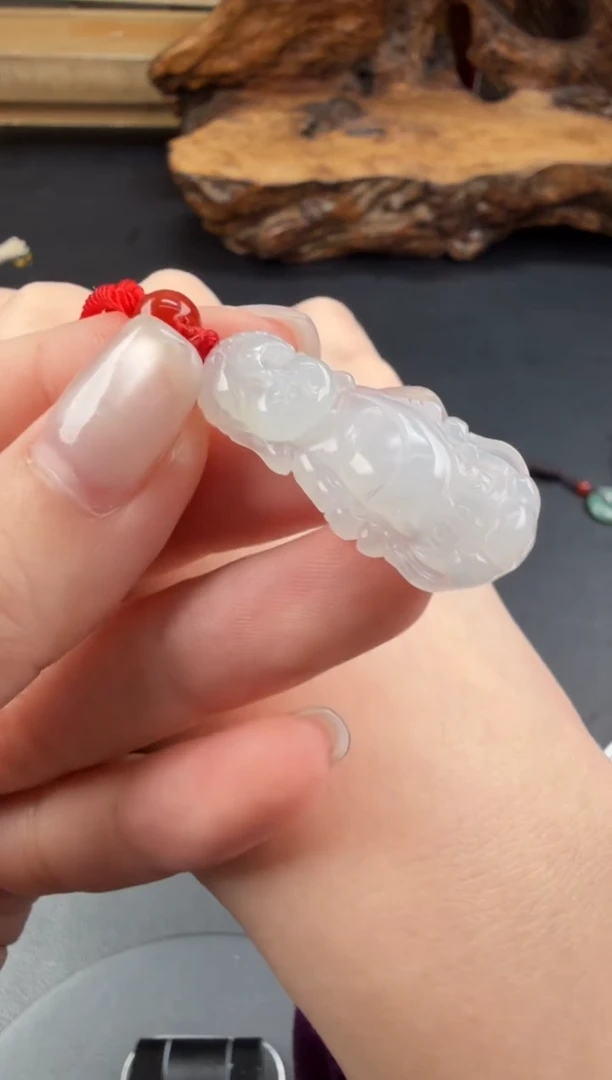 吊坠(不含链)未镶嵌翡翠翡翠饰品-8