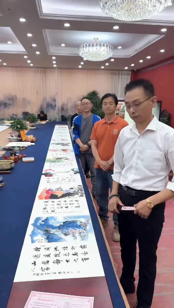 书法松韩耀河刘合文王定奎祁传华陈纯明合作红木册页证书锦盒
