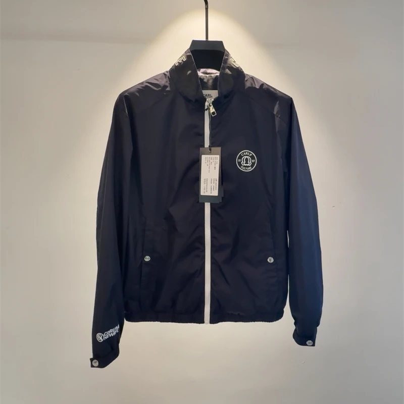 25早春新款户外运动立领夹克经典小标男士外套春秋男款时尚休闲