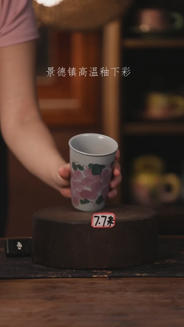 陶瓷景德镇高温釉下手绘陶瓷205