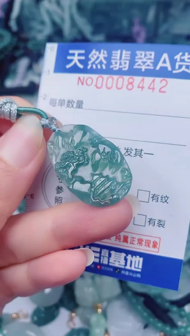 颈饰未镶嵌翡翠00008442