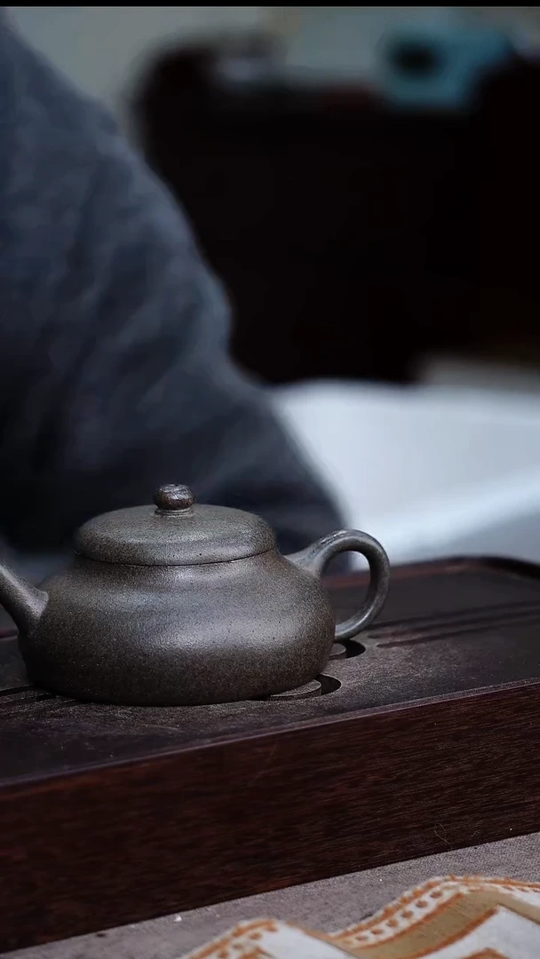 茶壶紫砂宜兴柴烧紫砂壶