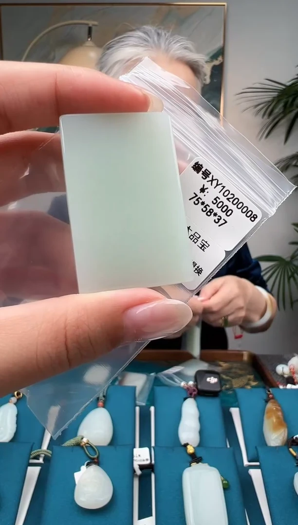 颈饰未镶嵌和田玉吊坠  XY