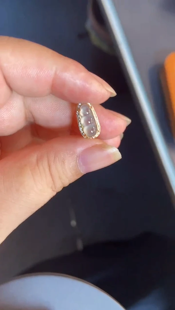 吊坠(不含链)银S925镶嵌翡翠1