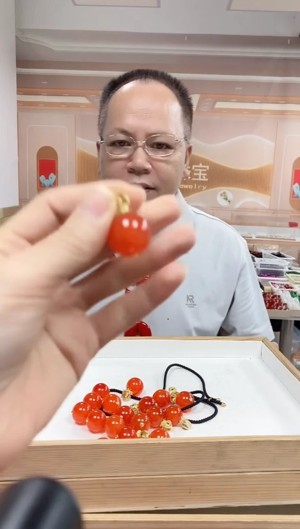 合金颈饰玛瑙/玉髓hjt玛瑙单珠吊坠