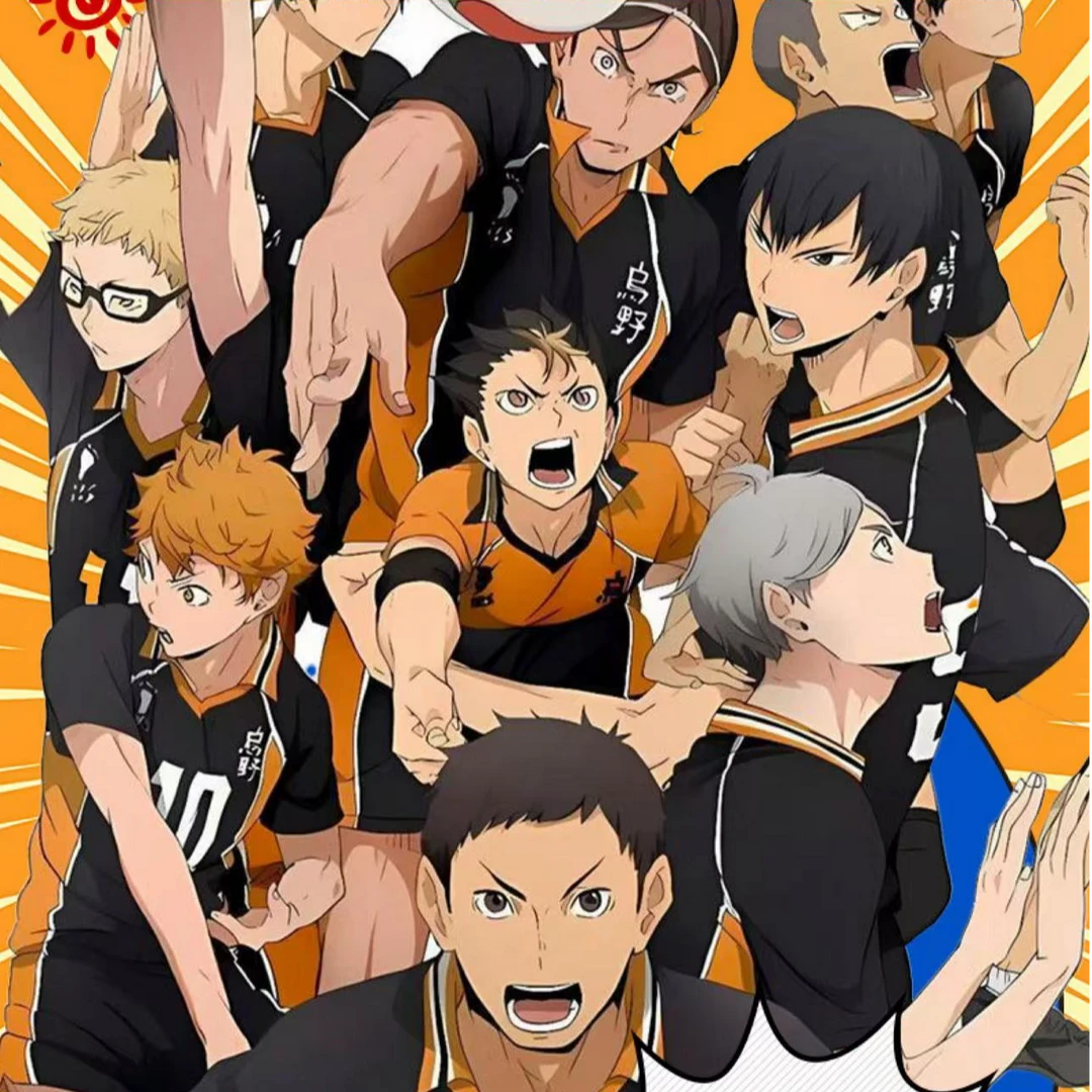 【小排球全员强娶破产计划】同人二创《排球少年》吧唧徽章