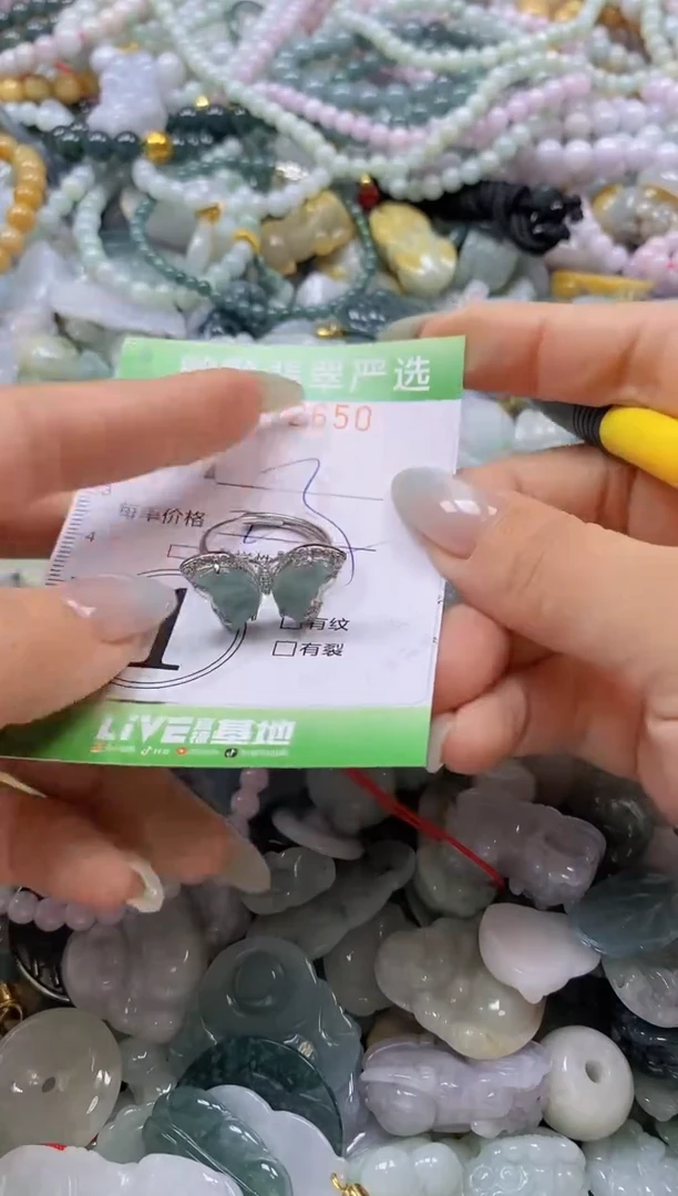 翡翠未镶嵌颈饰闪购0272650