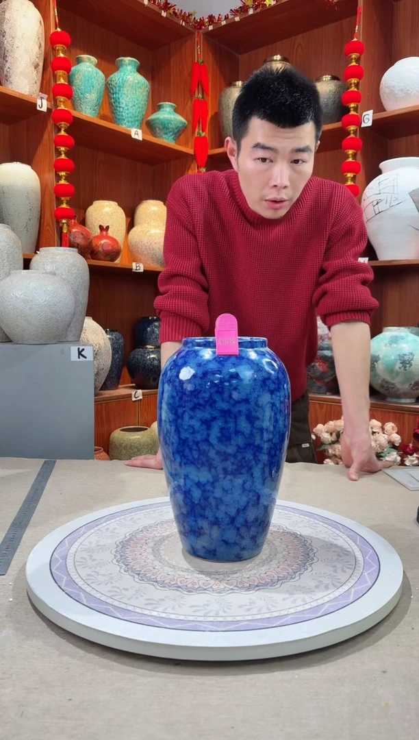 【闪购商品】瓶孤品 微瑕陶瓷花瓶 无花 a262