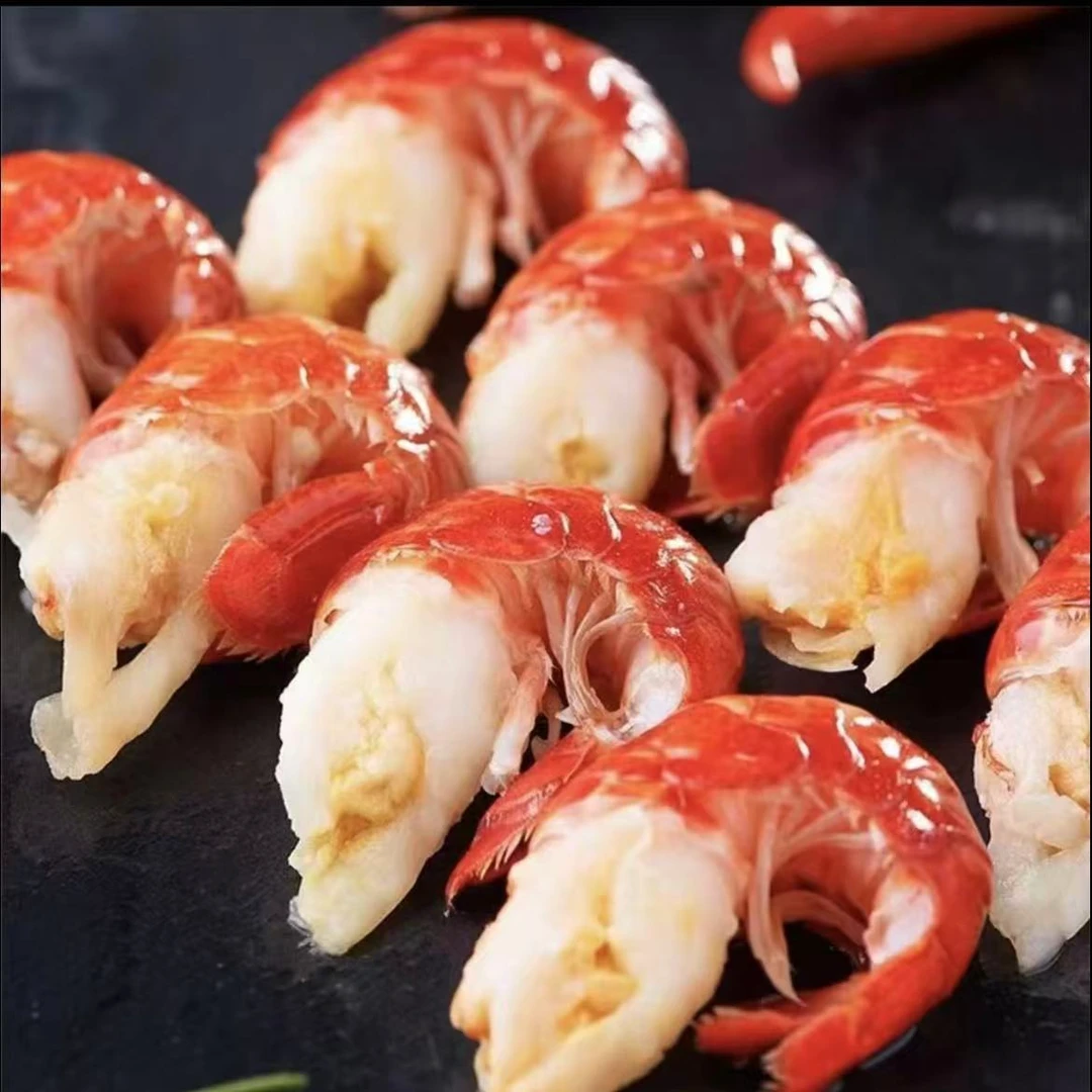 喜嫂推荐2025年新虾无冰衣速冻T级虾尾1.5kg/盒 275粒左右送3包料